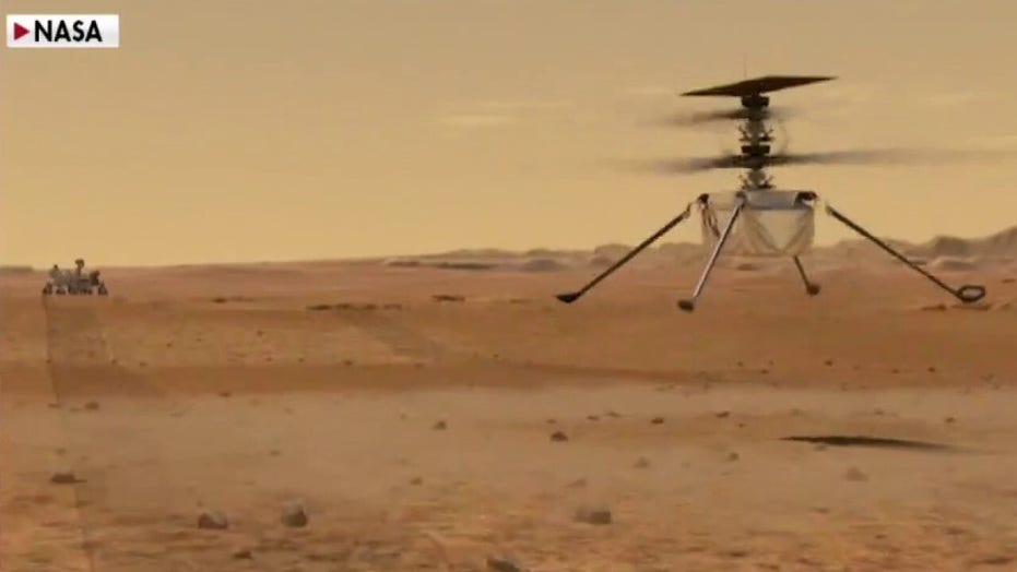 Ingenuity Mars helicopter captures Perseverance rover in unprecedented
