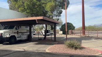 SWAT vehicle seen rolling from Pima County Sheriff's Department