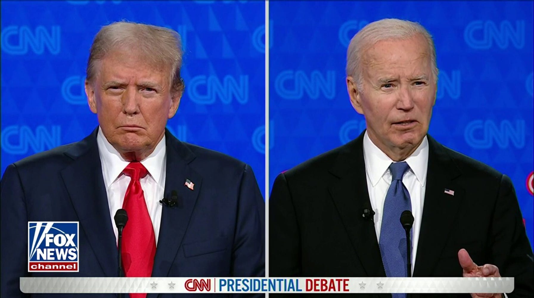 Biden and Trump Trade Jabs at Presidential Debate, Eye Battleground States