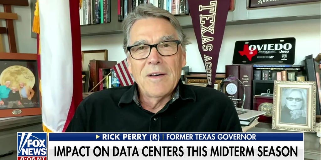 Former Texas Governor Rick Perry claims there is a prevalence of 'misinformation' regarding AI data centers.