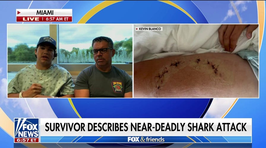 Survivor describes near-deadly shark attack