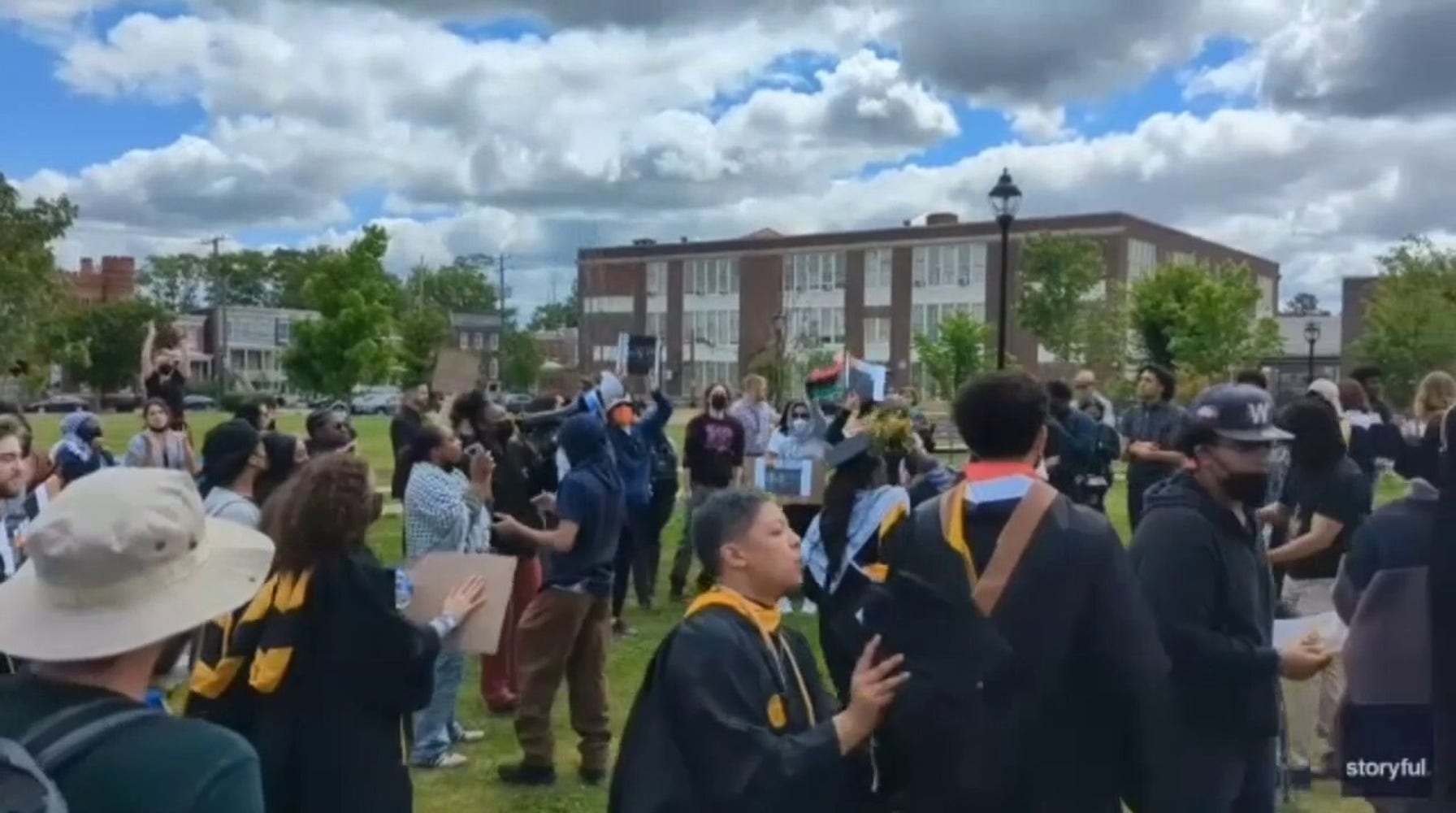 VCU Students Walk Out of Youngkin's Commencement Speech in Protest