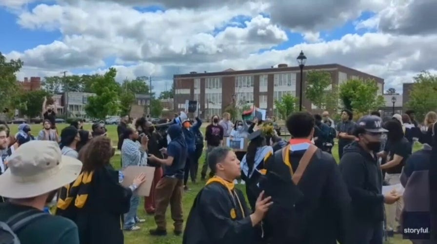 VCU Students Walk Out Of Gov. Youngkin Commencement Speech | Fox News