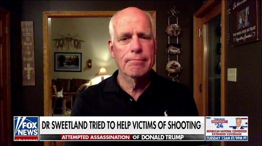 Retired physician who helped wounded at Trump rally reflects on shooting: ‘I thought the worst’