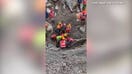 Rescue crews in Nepal save two men trapped in tunnels for nine days following floods