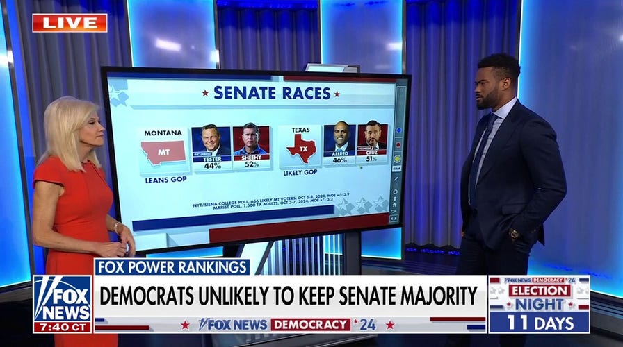 Kellyanne Conway reveals which Dem senators could be ousted