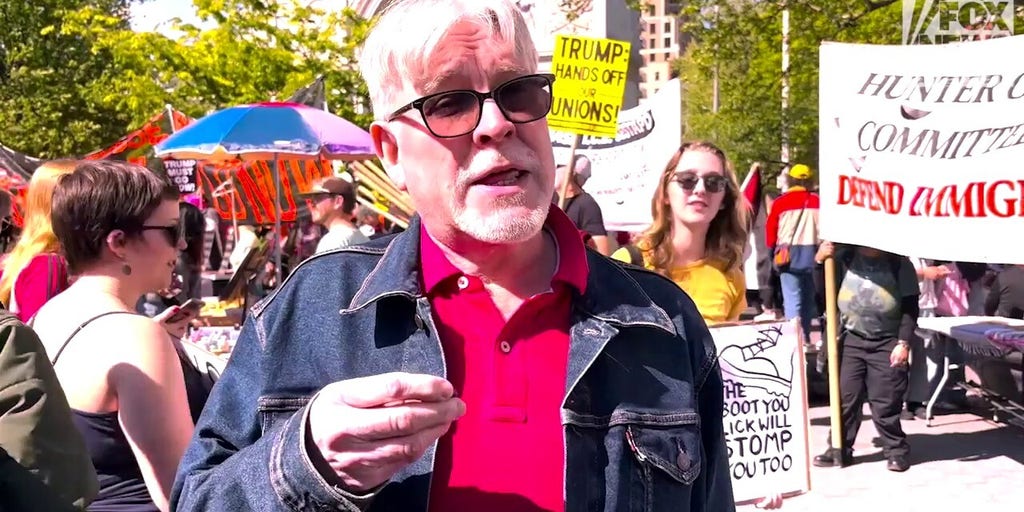 Pro-Communist groups represent at May Day demonstration as Zohran Mamdani delivers remarks