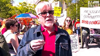 Pro-Communist groups represent at May Day demonstration as Zohran Mamdani delivers remarks