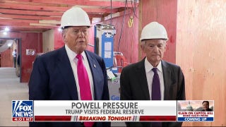 Trump tours Federal Reserve HQ to check out renovations