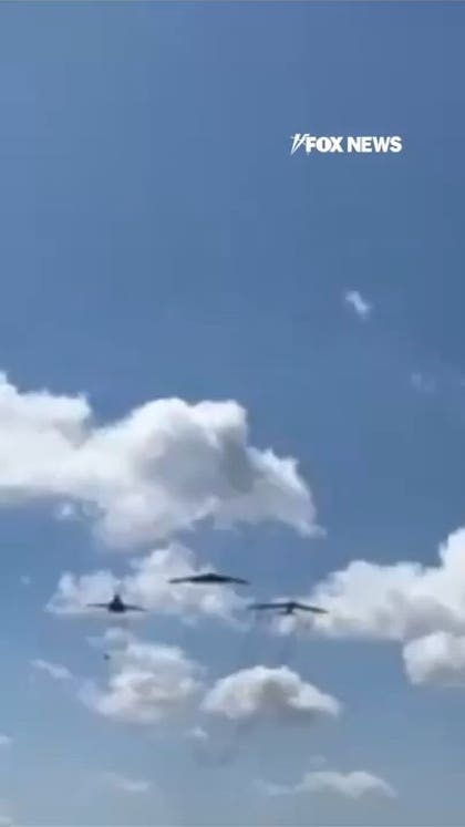WATCH: US Air Force jets SOAR over National Mall