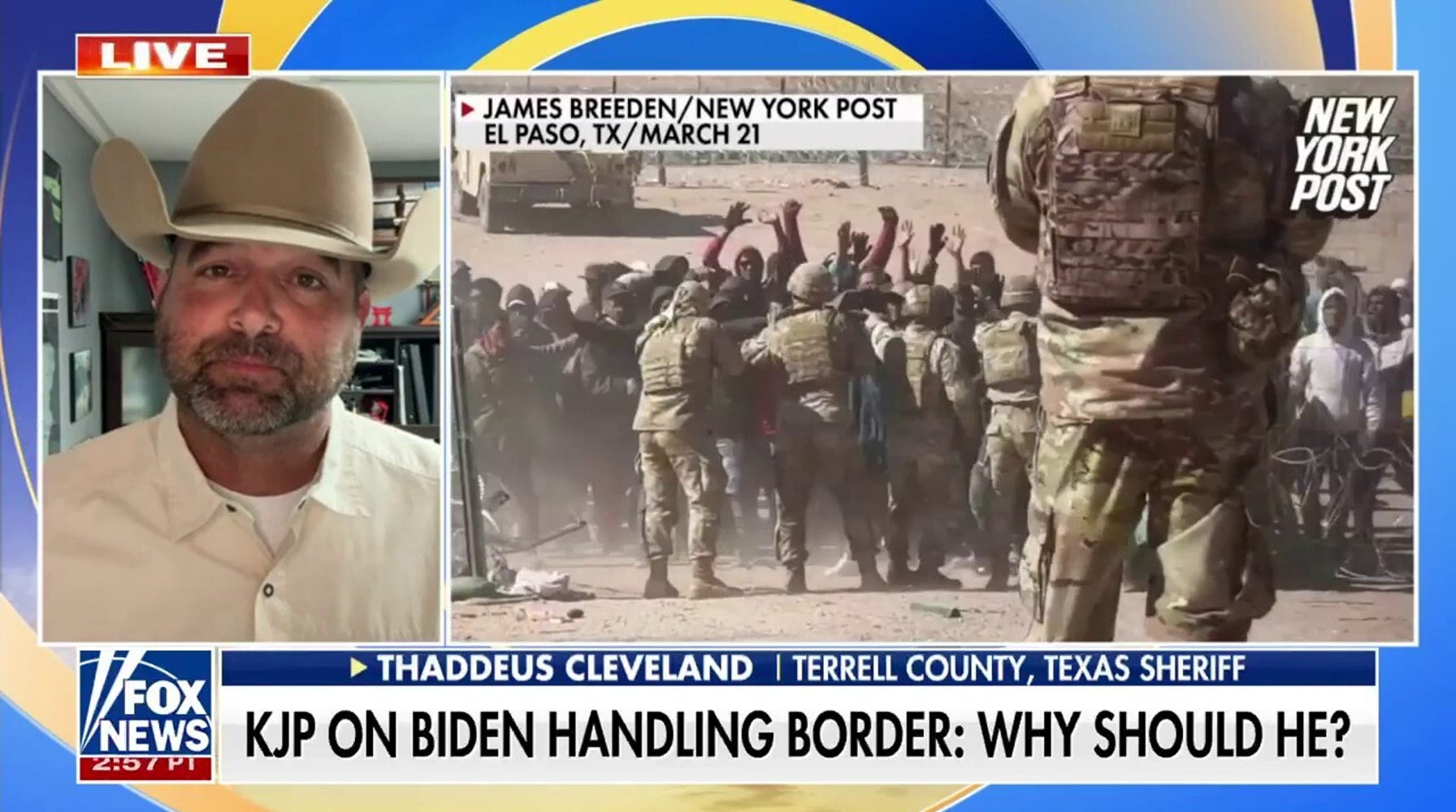 Texas Sheriff Slams KJP's Border Crisis Ignorance