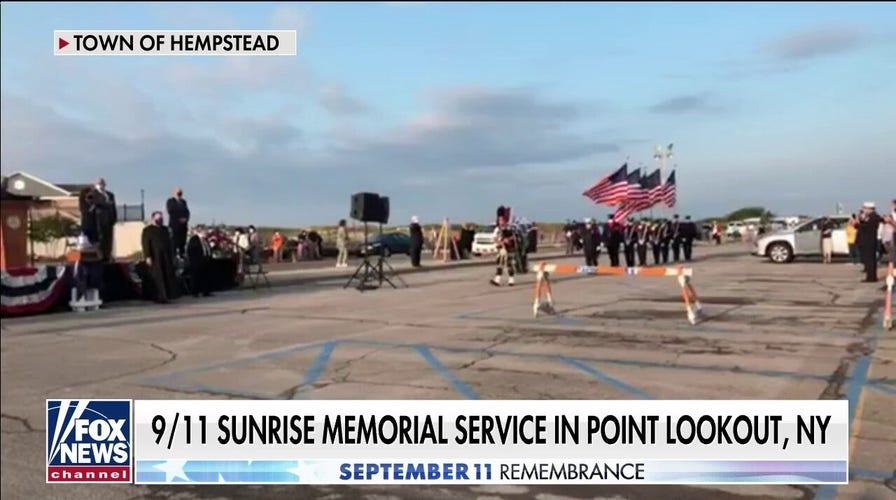 9/11 sunrise memorial ceremony returns to NY beach town