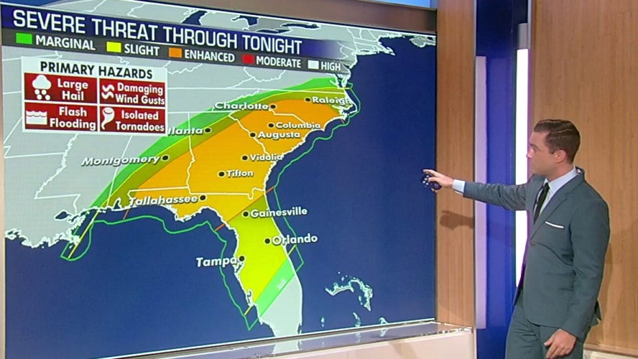 Winter Storm Kills 1 As Severe Weather Strikes Deep South Tornado
