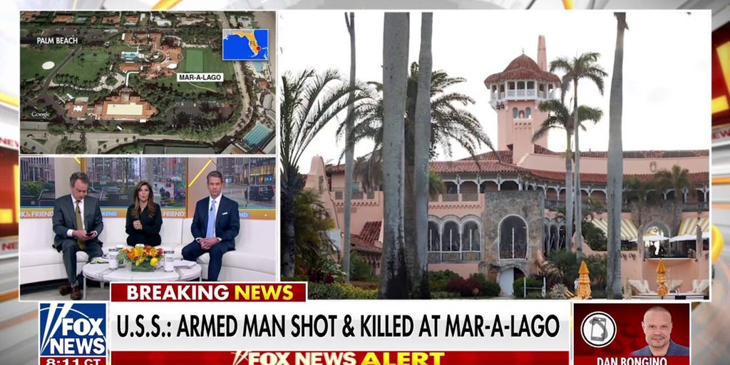Armed suspect shot and killed at Mar-a-Lago, Secret Service says