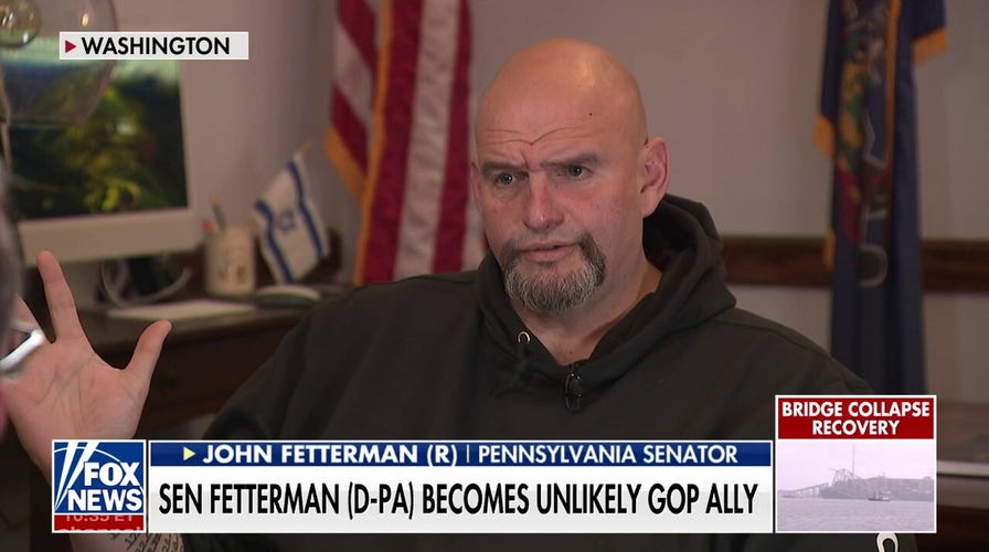 Sen. Fetterman proving to be unlikely GOP ally