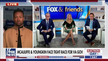 Lawrence Jones on the final stretch in the Virginia governor race