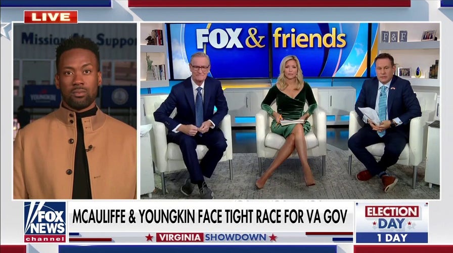 Lawrence Jones on the final stretch in the Virginia governor race