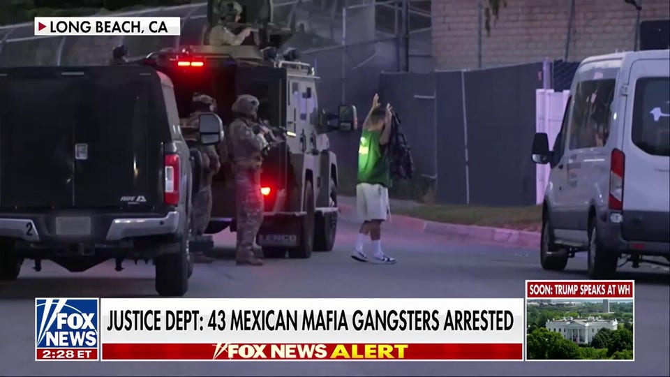 FBI raids Mexican Mafia in California, arrests more than 40 gang members