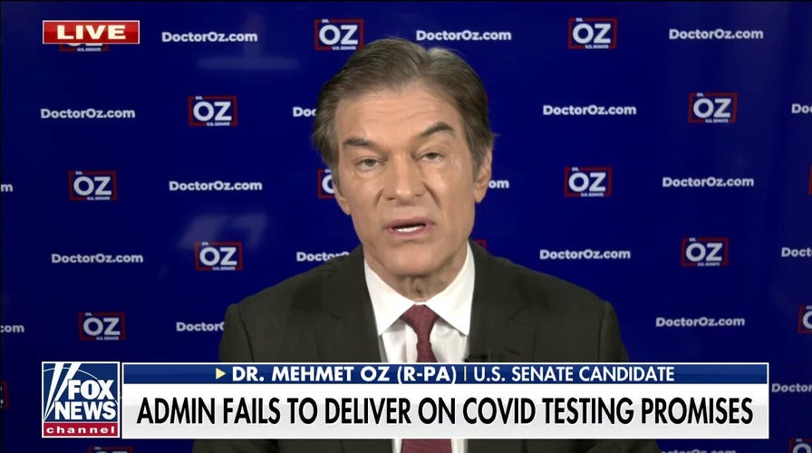 Dr. Oz on politicization of COVID-19: This is not a 'pandemic of the unvaccinated' 