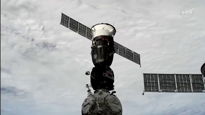 NASA astronaut Jonny Kim in Russia spacecraft docks at International Space Station 