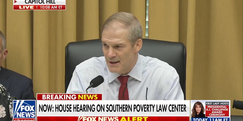 Jim Jordan accuses Southern Poverty Law Center of manufacturing hate and defrauding donors