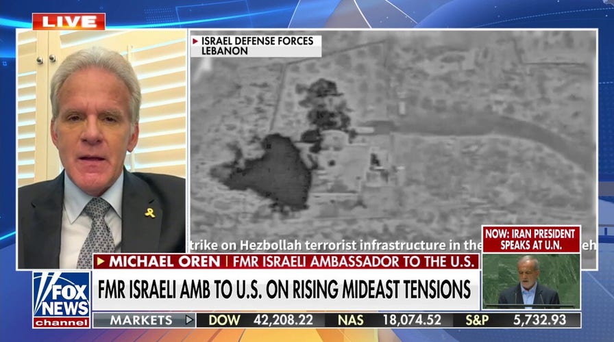 Hezbollah has to be moved away from that Israel-Lebanon border: Michael Oren