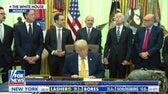 'Gutfeld!' panel reacts to a viral Trump 'Nobody cares' video