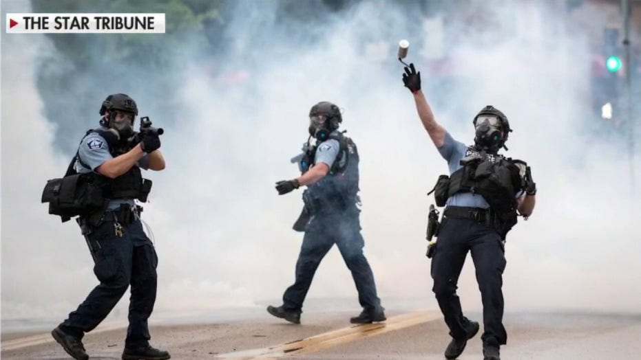 Protesters clash with Minneapolis police after George Floyd's ...