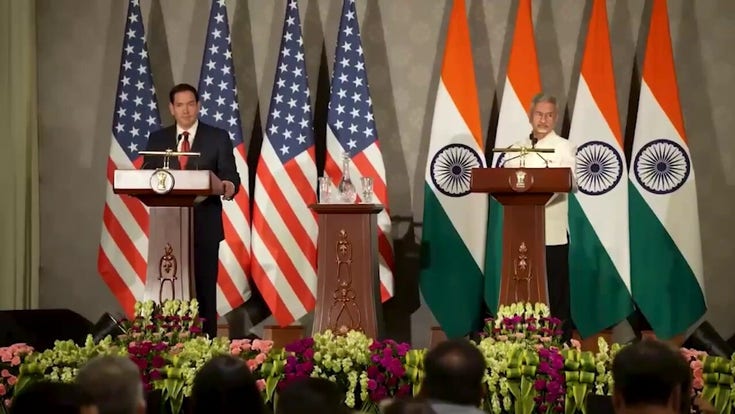 Secretary Rubio tells India skeptics to ignore 'stupid people' who say racist things