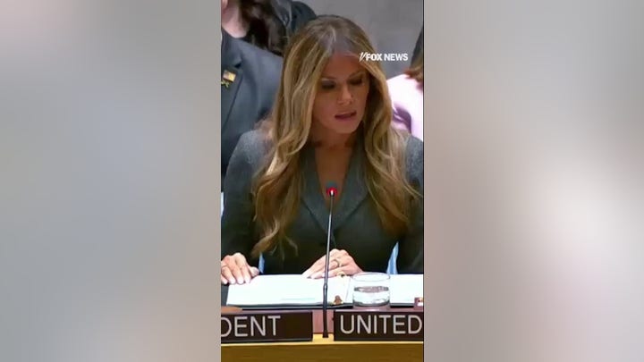 Melania Trump makes HISTORY at United Nations with push for peace