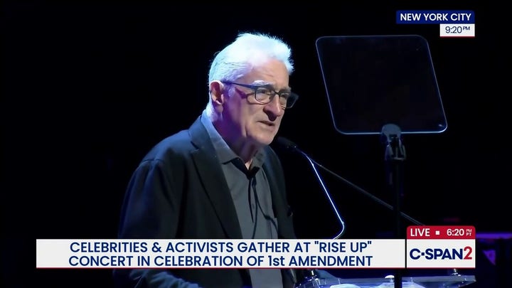 Robert Niro dice que no puede amar un país gobernado por el presidente Trump