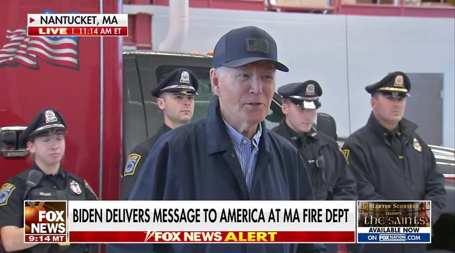 President Biden delivers Thanksgiving message to Americans