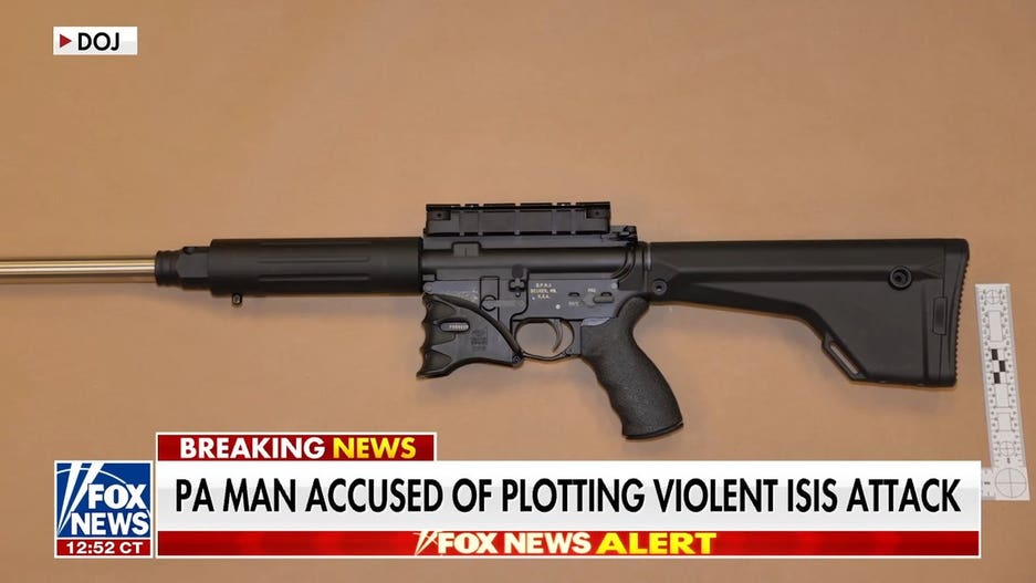 Pennsylvania man arrested for allegedly plotting violent ISIS attack