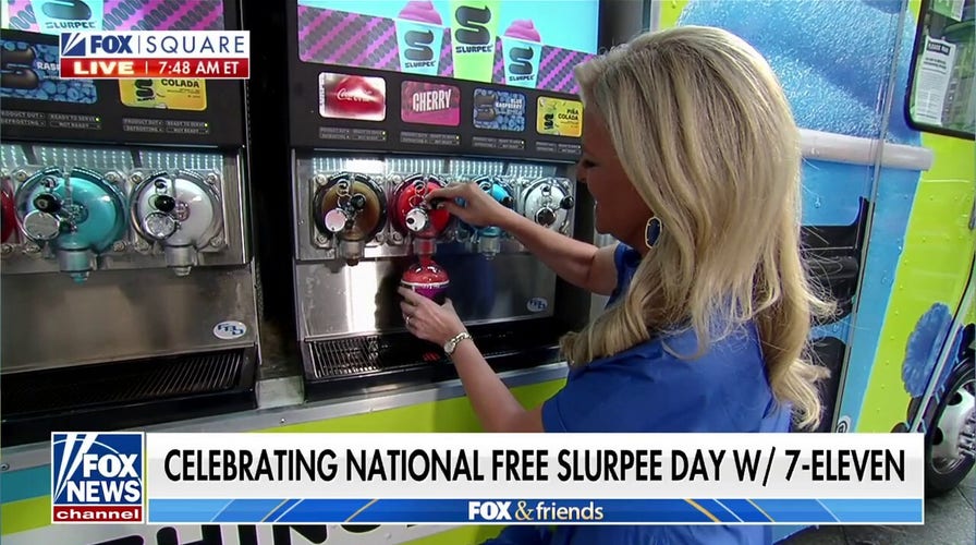'Fox & Friends' celebrates Free Slurpee Day with 7-Eleven