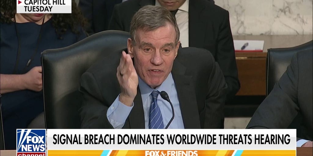 Security officials set for second day of global threats hearing amid Signal leak fallout