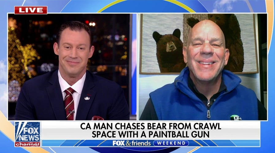 CA man chases bear from crawl space with a paintball gun