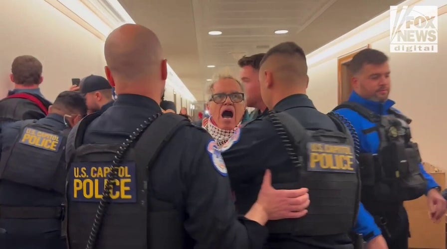 Protests erupt in confirmation hearing for Sen. Marco Rubio 