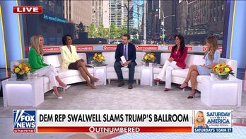 Rep. Swalwell mocked over 'strange' White House ballroom ultimatum for 2028 Dems