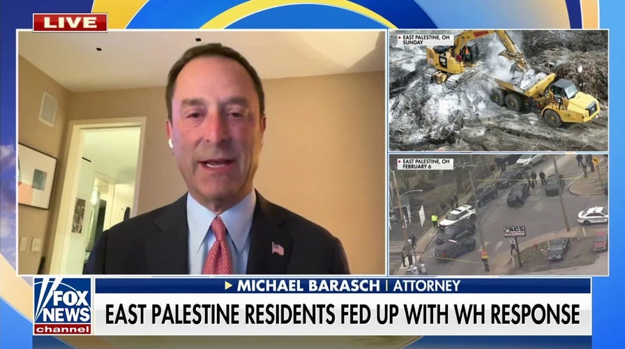 Lawyer for 9/11 victims tells East Palestine residents they are right to be ‘afraid’