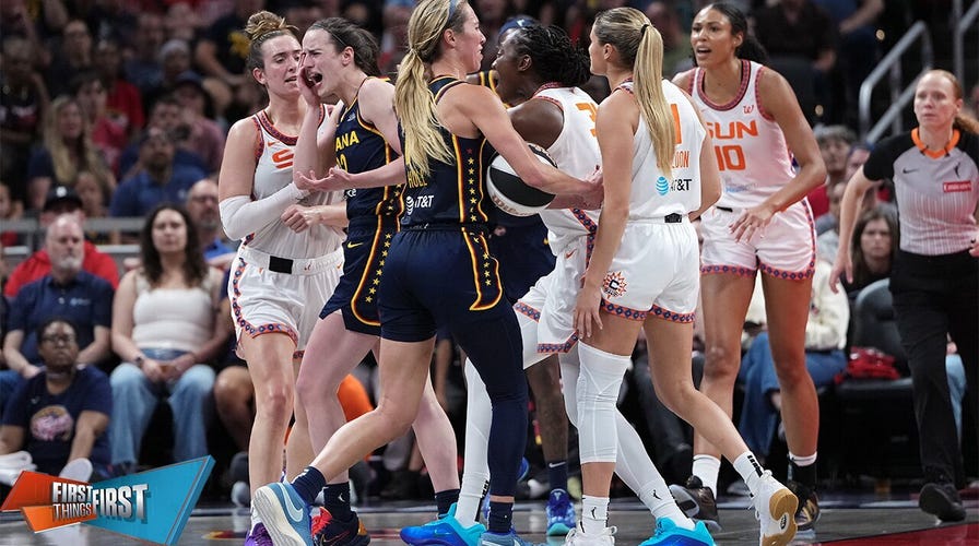 Caitlin Clark caught in scuffle — Is fame making her a target? | First Things First