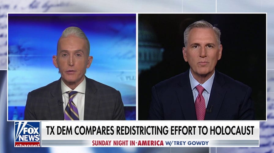 Kevin McCarthy calls Gavin Newsom the biggest hypocrite on gerrymandering, citing his attempts to alter California’s redistricting commission