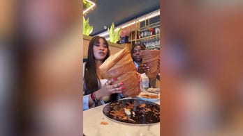 Oversized croissant costs two friends a whopping $35