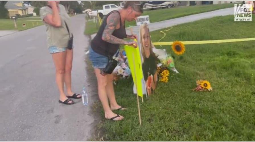 Two sisters from Minnesota put up new sign on Laundries' yard that reads, 'What if it was Cassie?'