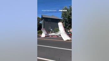 SEE IT: Plane CRASH-LANDS on town’s Main Street