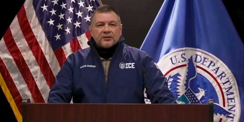 Anti-ICE agitators with van full of shields tried to prevent officers from leaving federal building, ICE says