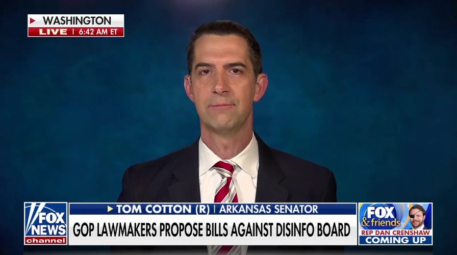 GOP senators fighting back against Biden disinformation board