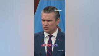 Hegseth SNAPS at reporter 'Did you not hear my remarks?'
