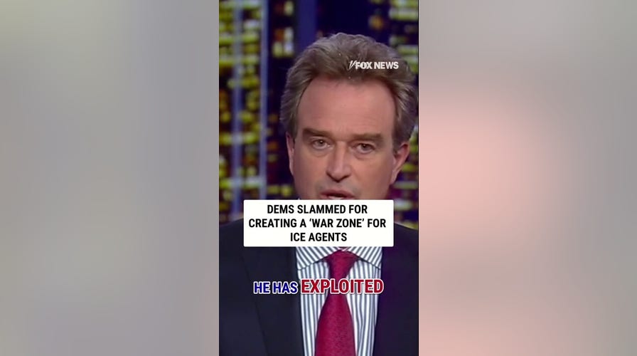 Dems SLAMMED for creating a ‘WAR ZONE’ for ICE agents