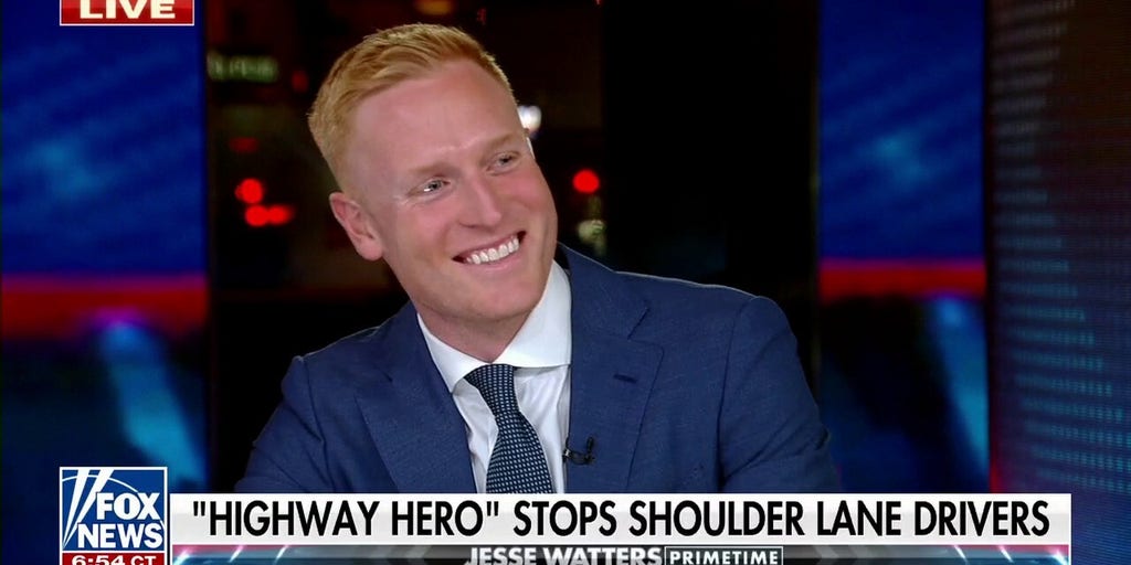 'Highway hero' Francis Ellis on shoulder drivers Fox News Video