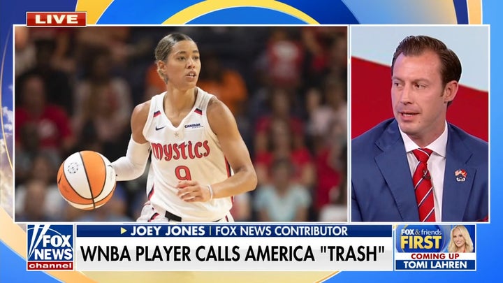 Joey Jones shreds WNBA star's comment calling America 'trash': 'You don't have perspective'